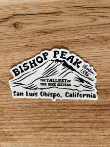 Bishop Peak Sticker