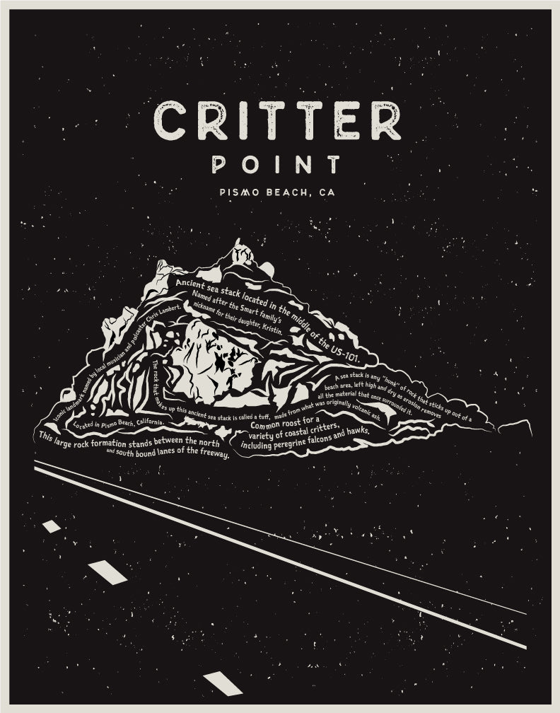 Critter Point Art Print (Kristin Smart Scholarship)