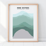 Load image into Gallery viewer, Elevations of Nine Sisters Art Print
