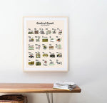 Load image into Gallery viewer, Central Coast of California Alphabet Poster
