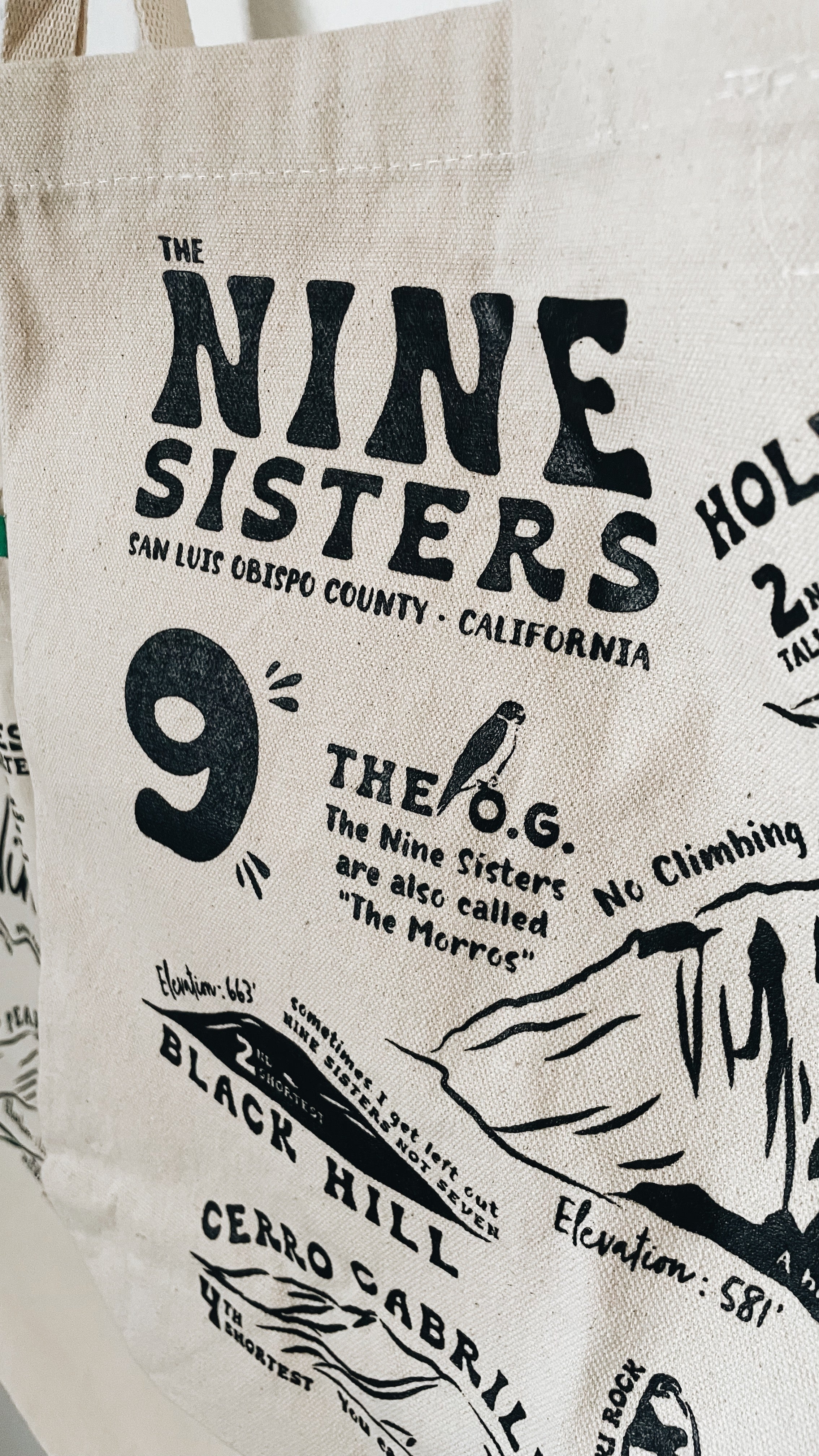 Nine Sisters Jumbo Tote Bag