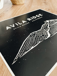 Avila Ridge Art Print