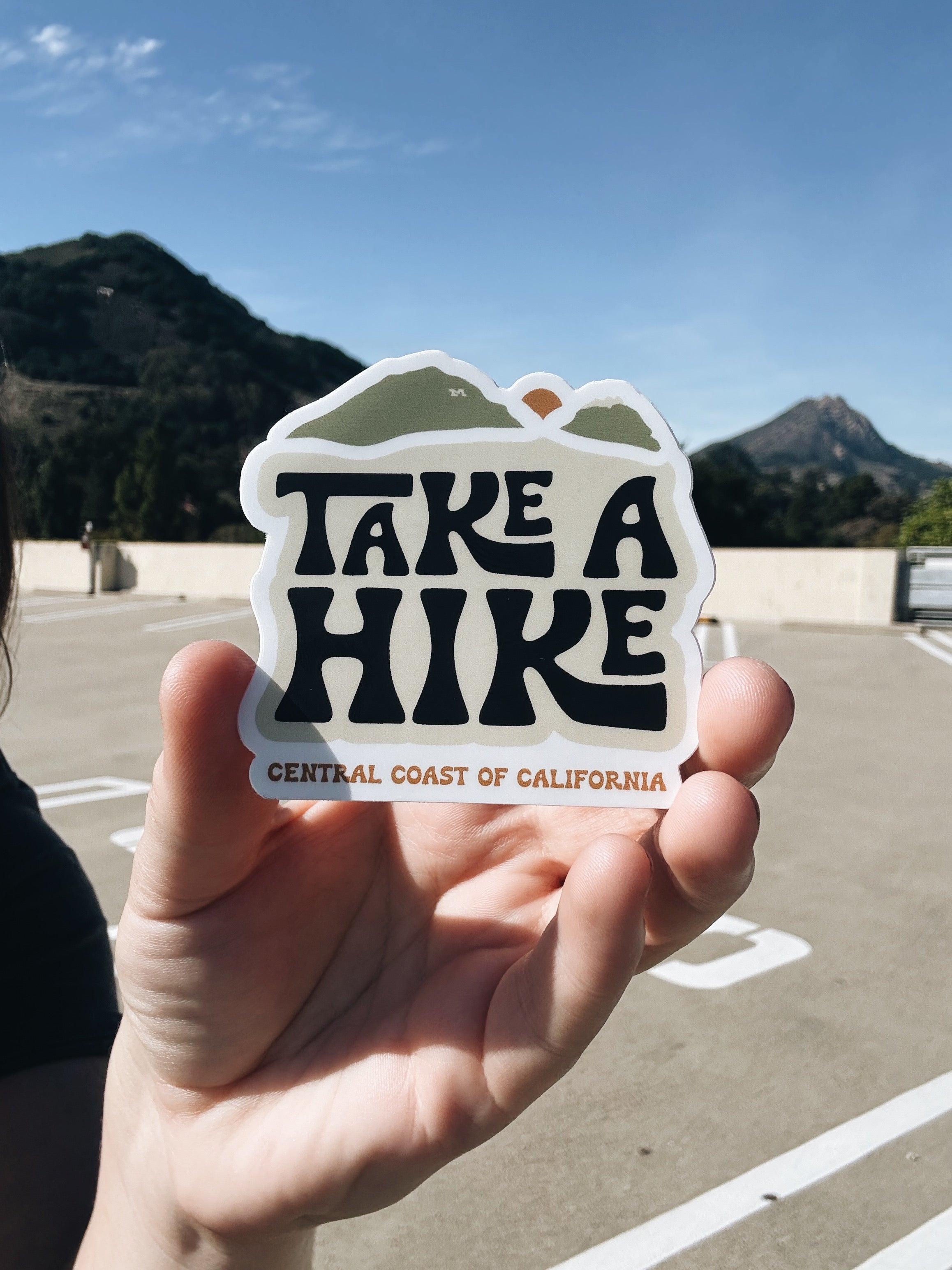 Take A Hike Sticker