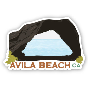 Avila Beach Sticker