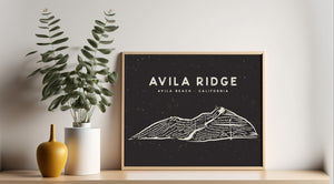 Avila Ridge Art Print