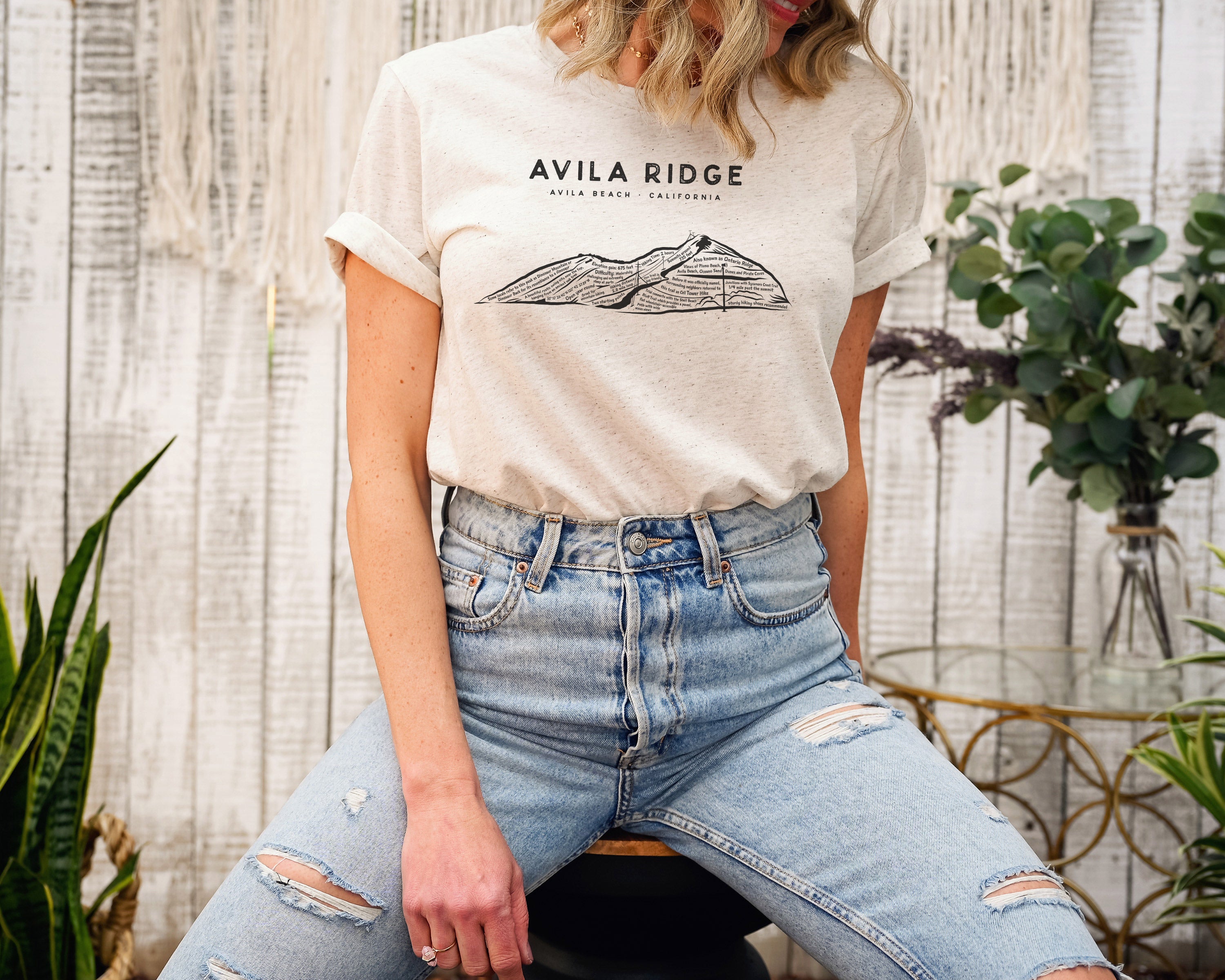 Avila Ridge Unisex Short Sleeve Triblend Shirt