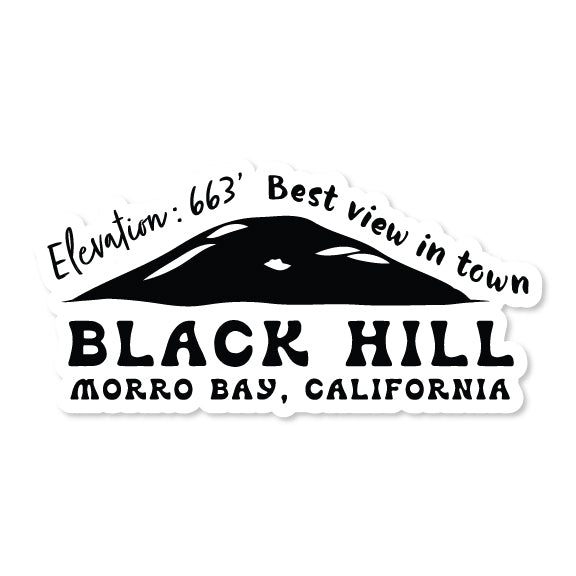 Black Hill Sticker