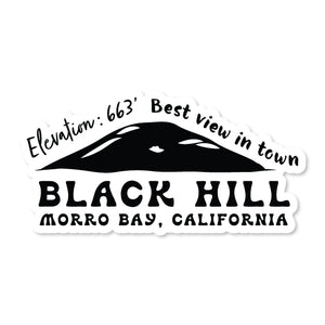 Black Hill Sticker