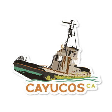 Cayucos Sticker