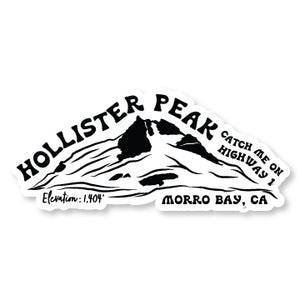 Hollister Peak Sticker