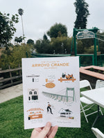 Load image into Gallery viewer, Village of Arroyo Grande Art Print
