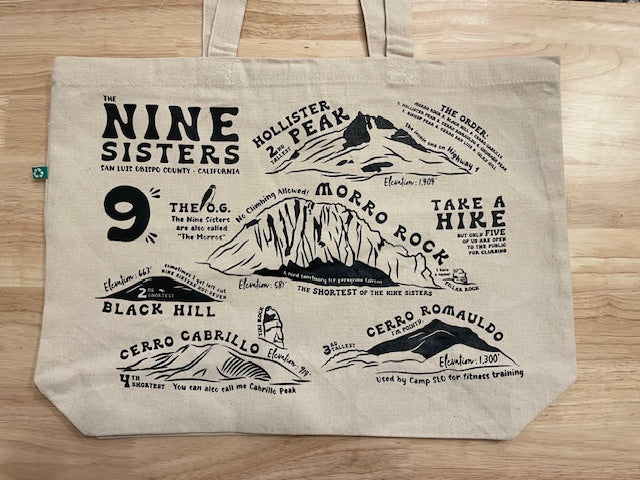Nine Sisters Jumbo Tote Bag