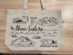 Load image into Gallery viewer, Nine Sisters Jumbo Tote Bag
