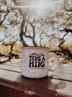 Load image into Gallery viewer, Take A Hike Camper Mug

