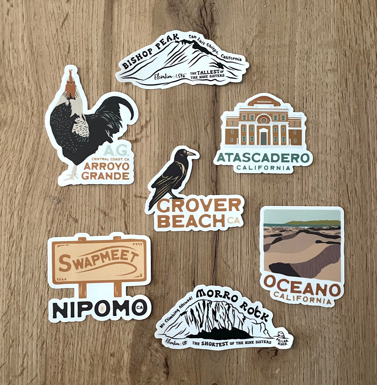 Bishop Peak Sticker