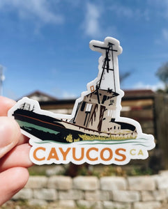 Cayucos Sticker