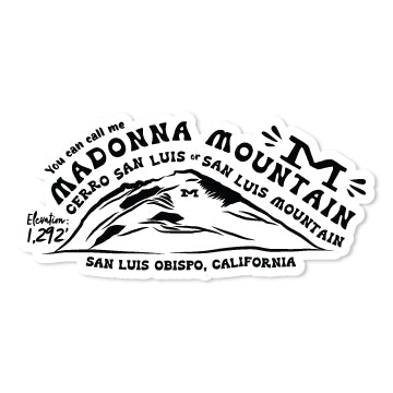 Madonna Mountain Sticker