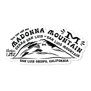 Madonna Mountain Sticker