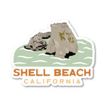 Load image into Gallery viewer, Shell Beach Sticker
