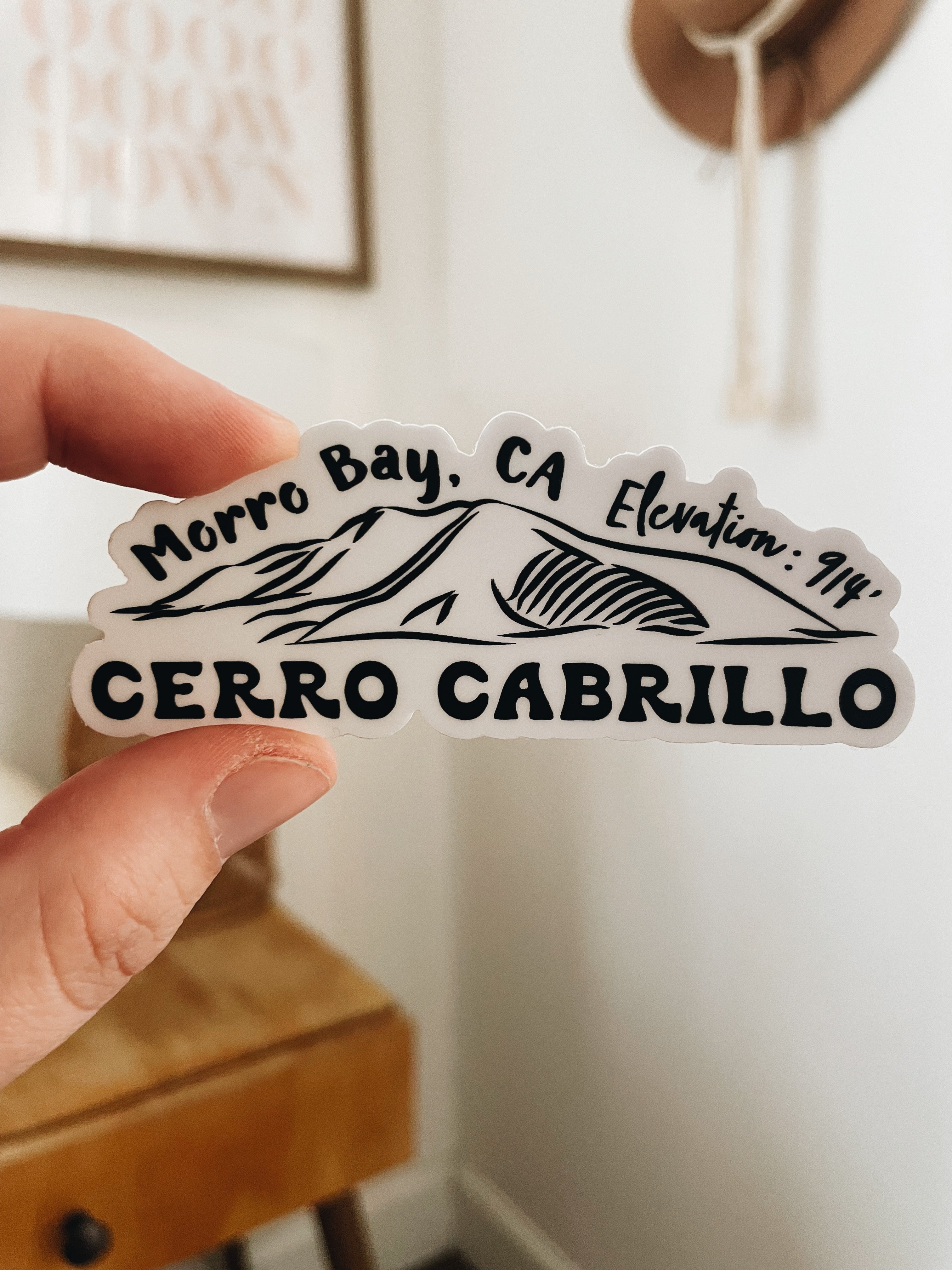 Cerro Cabrillo Sticker