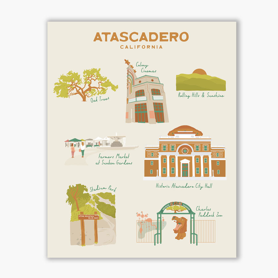 Atascadero Art Print