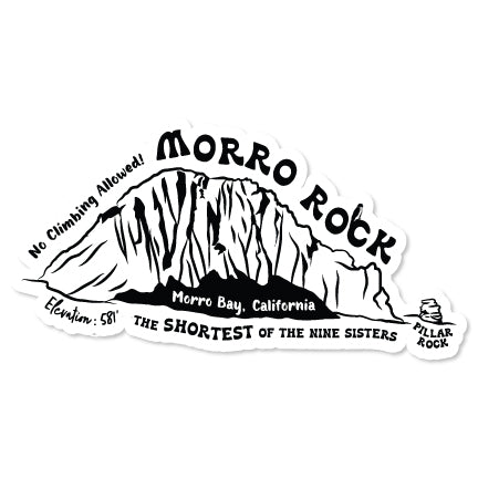 Morro Rock Sticker