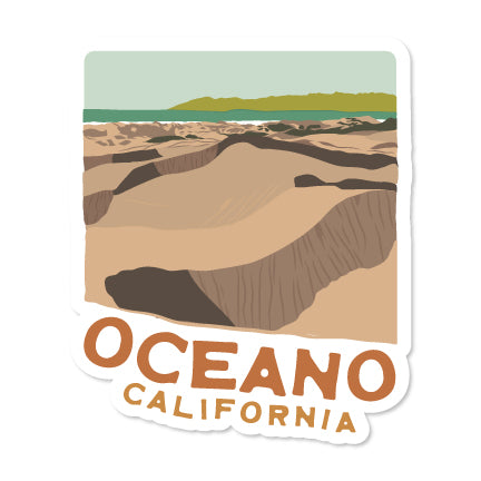 Oceano Sticker