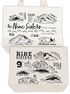 Nine Sisters Jumbo Tote Bag