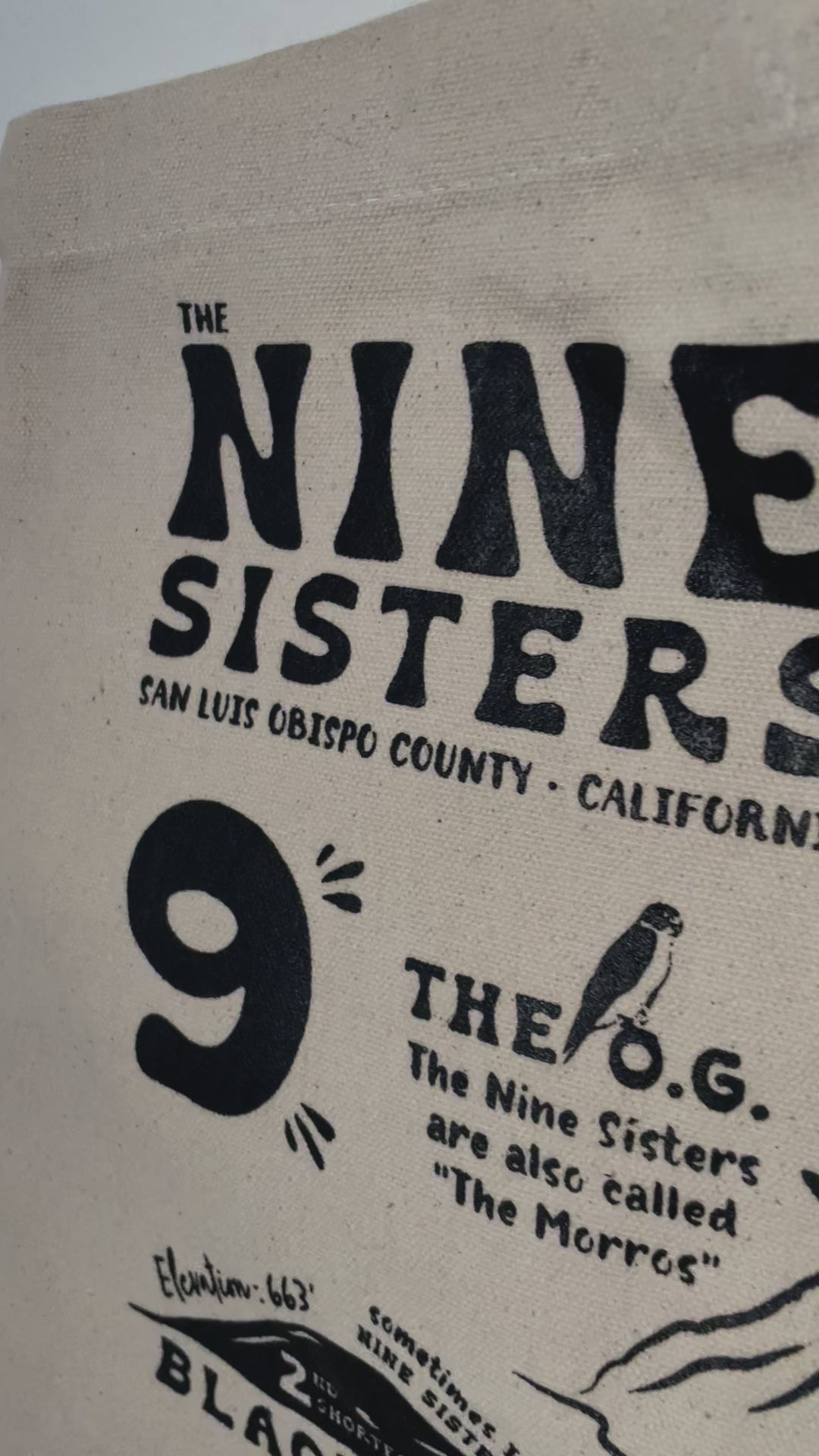 Nine Sisters Jumbo Tote Bag