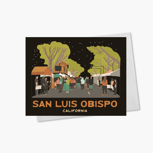 SLO Farmers Greeting Card