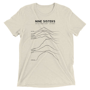 Nine Sisters Short-Sleeve Unisex Triblend Shirt