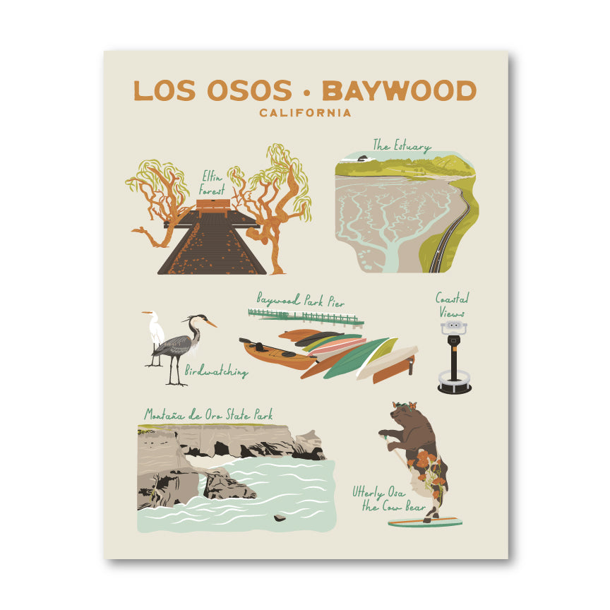 Los Osos/Baywood Art Print