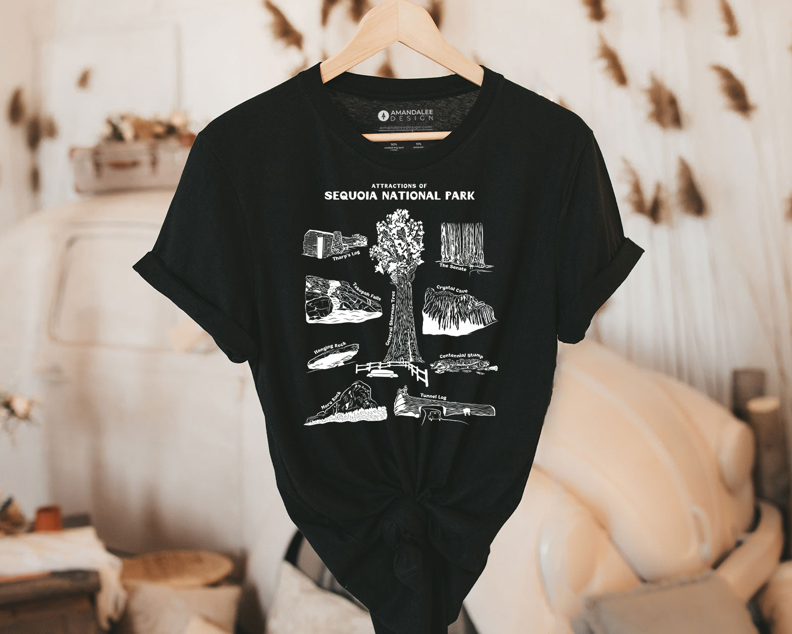 Sequoia National Park Short-Sleeve Unisex Triblend Shirt