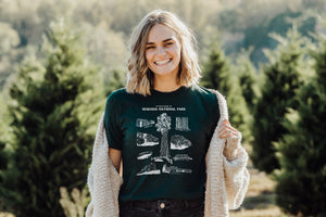 Sequoia National Park Short-Sleeve Unisex Triblend Shirt
