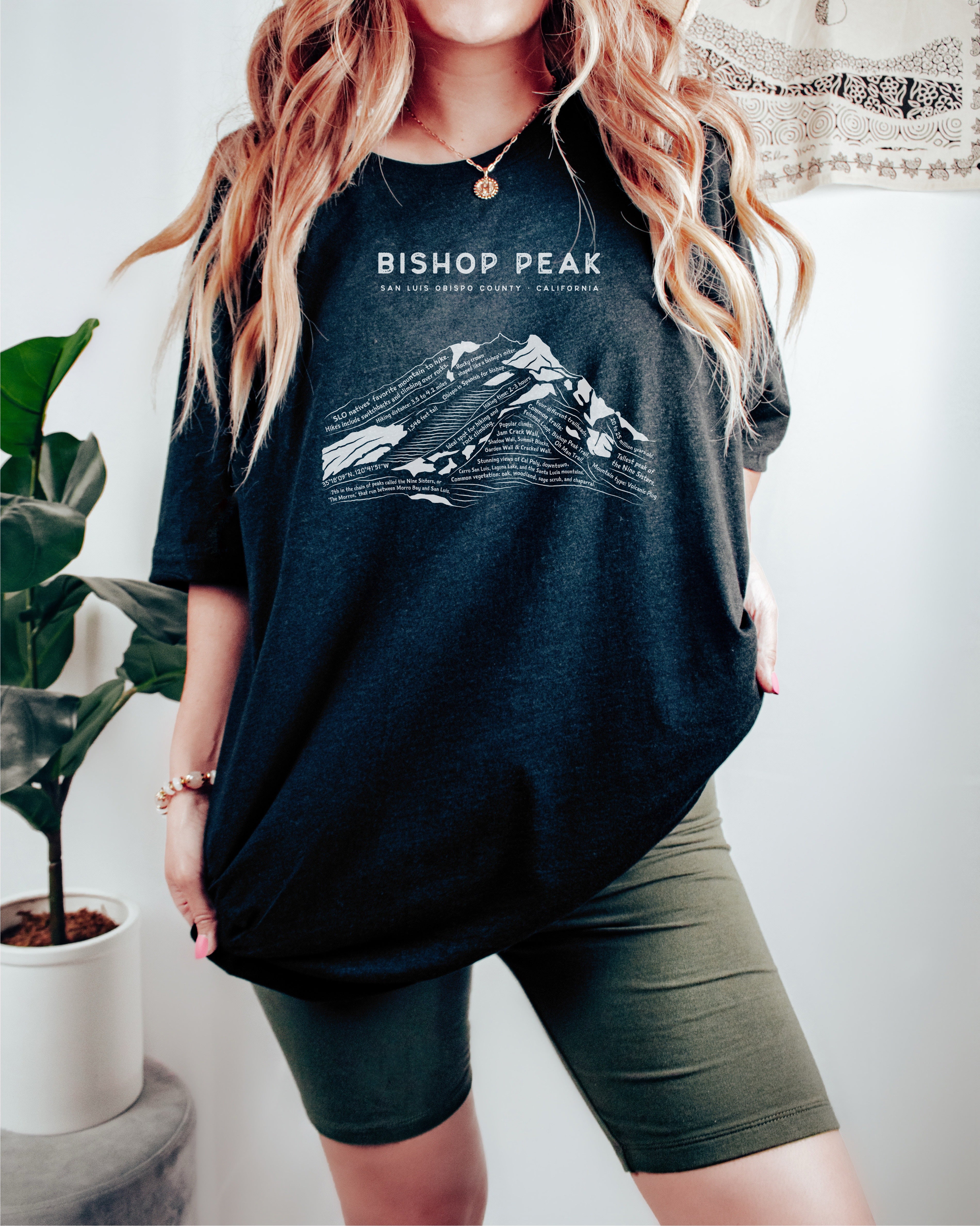 Bishop Peak Short-Sleeve Unisex Triblend Shirt