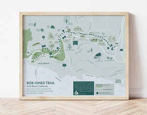 Bob Jones Trail Map