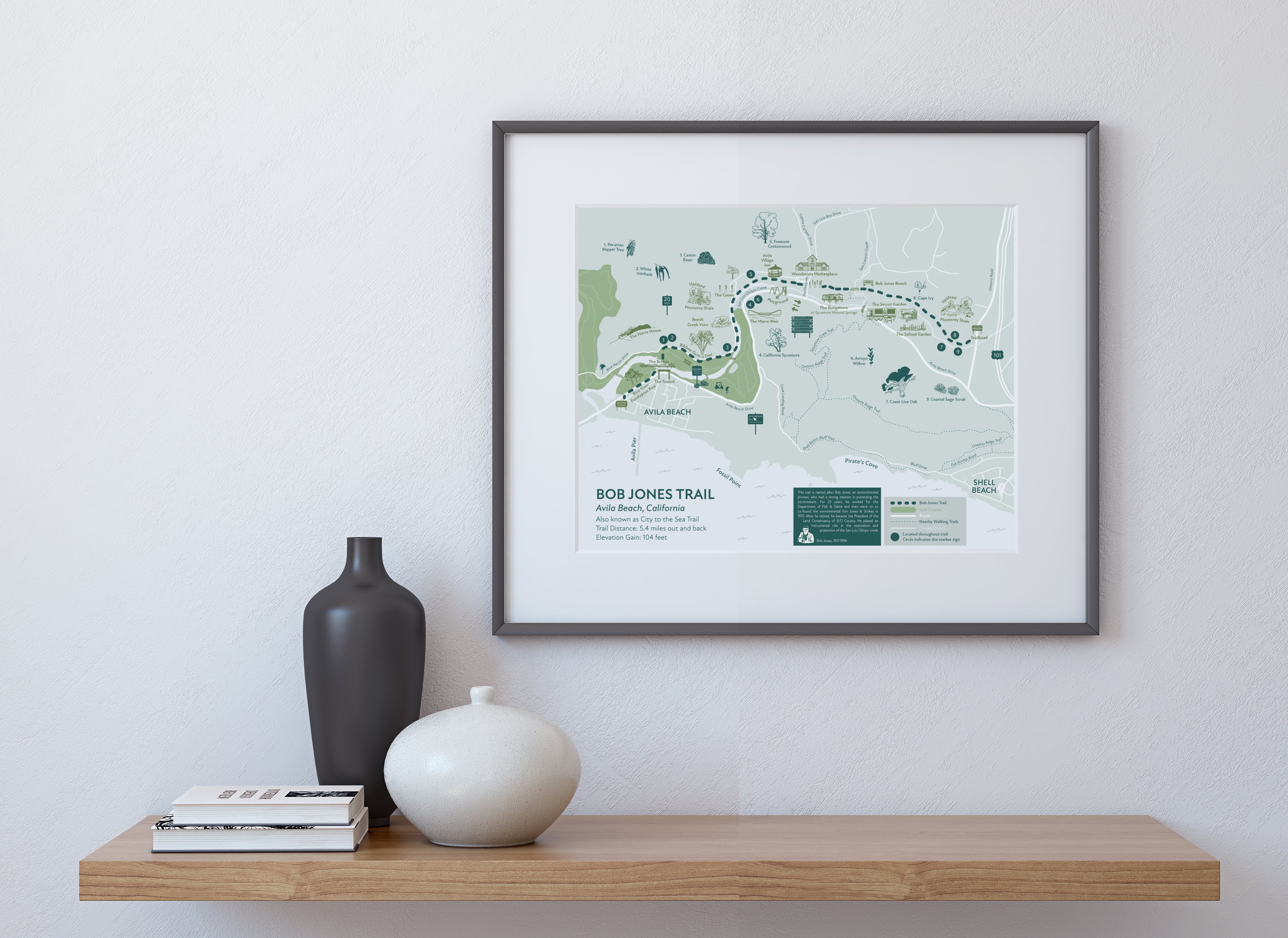 Bob Jones Trail Map
