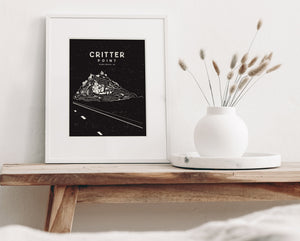 Critter Point Art Print (Kristin Smart Scholarship)