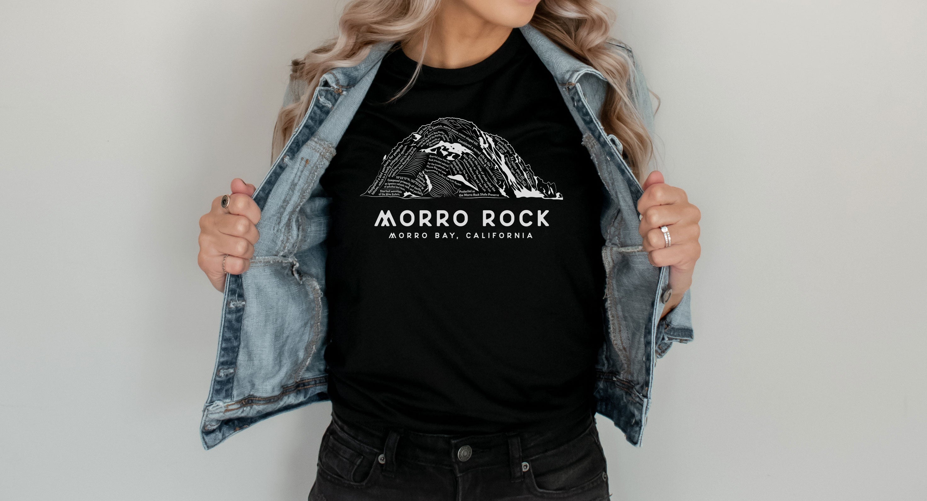 Morro Rock Short-Sleeve Unisex Triblend Shirt
