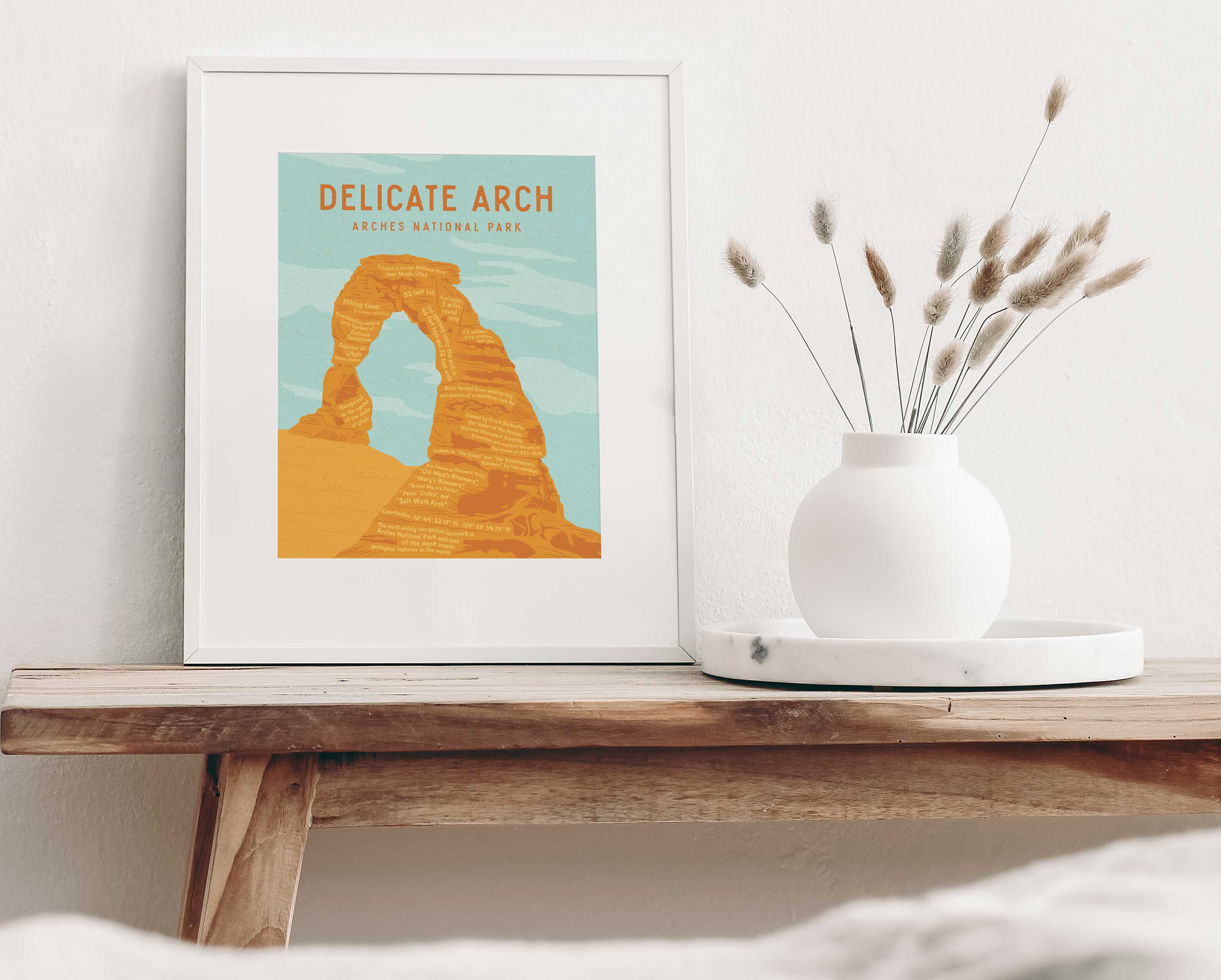 Delicate Arch Art Print