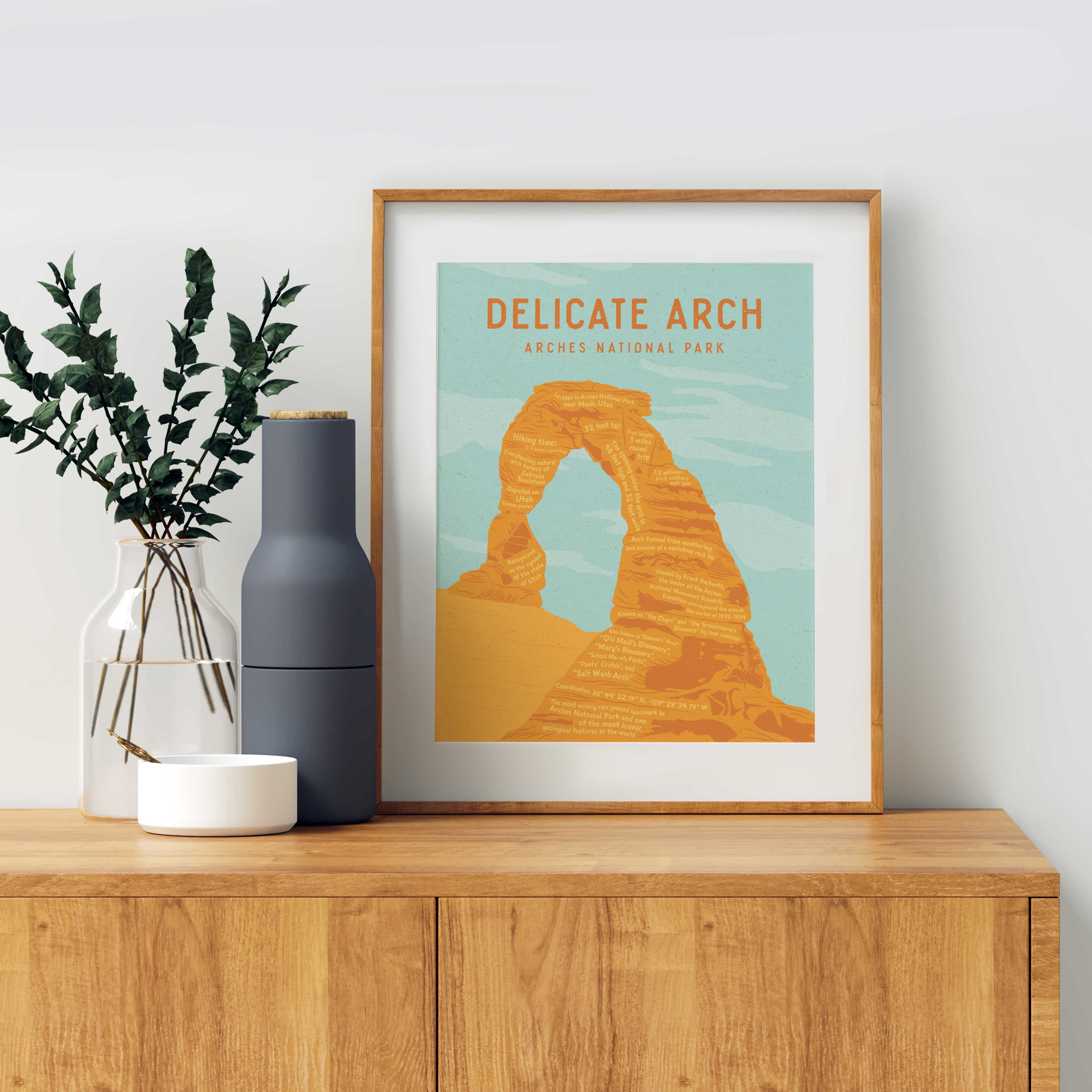 Delicate Arch Art Print