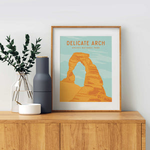 Delicate Arch Art Print