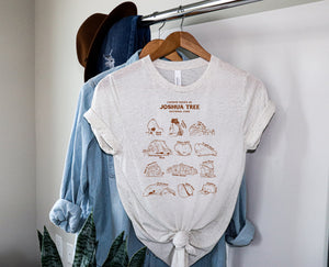 Rocks of Joshua Tree Short Sleeve Unisex Triblend Shirt