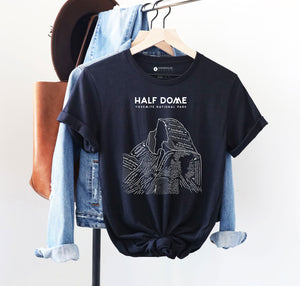 Half Dome Short-Sleeve Unisex Shirt