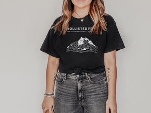 Hollister Peak Short Sleeve Unisex Triblend Shirt Amandalee Design