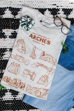 Load image into Gallery viewer, Rocks of Arches National Park Short Sleeve Unisex Triblend Shirt
