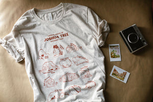 Rocks of Joshua Tree Short Sleeve Unisex Triblend Shirt