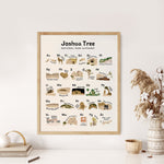 Load image into Gallery viewer, Joshua Tree Alphabet Poster
