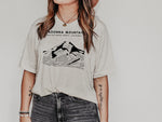 Load image into Gallery viewer, Madonna Mountain Short Sleeve Unisex Triblend Shirt
