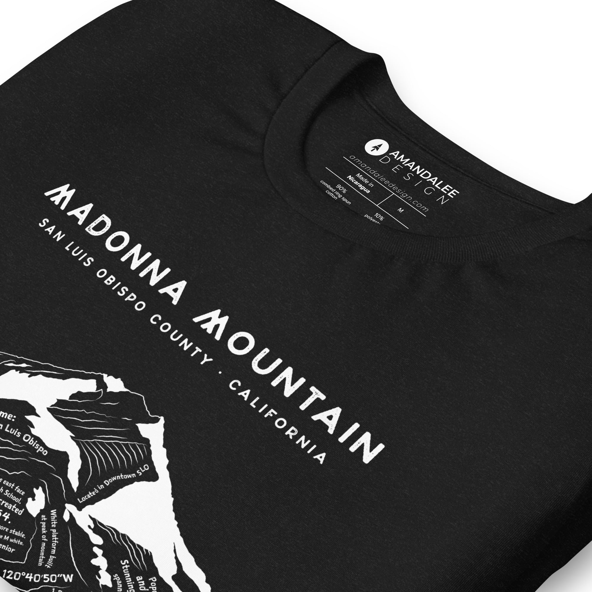 Madonna Mountain Short Sleeve Unisex Triblend Shirt